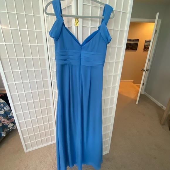 Evening Collective Bridesmaid Dress- Isla in Cirrus Blue - Picture 3 of 7